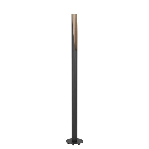 Торшер Barbotto 900877 Eglo  чёрный 1 лампа, основание чёрное в стиле современный
