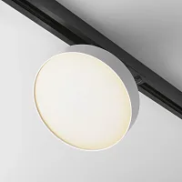 Светильник трековый LED Zon TR043-1-12W3K-W Maytoni белый для шинопроводов серии Zon чёрный
