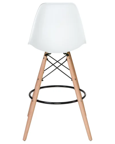 Набор 2 шт Стул барный DOBRIN DSW BAR (ножки светлый бук, цвет сиденья белый (W-02)) цвет сиденья белый (W-02), цвет основания светлый бук Dobrin, /, ножки/дерево/, размеры - *1080**** фото 5 Набор 2 шт Стул барный DOBRIN DSW BAR (ножки светлый бук, цвет сиденья белый (W-02)) цвет сиденья белый (W-02), цвет основания светлый бук Dobrin, /, ножки/дерево/, размеры - *1080**** фото 5