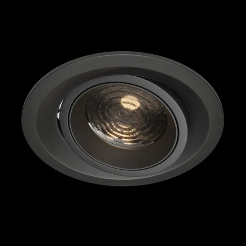 Светильник точечный LED Elem DL052-L12B4K Maytoni чёрный 1 лампа, основание чёрное в стиле современный хай-тек  фото 2