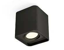 Светильник накладной Techno Spot XS XS7841010 Ambrella light чёрный 1 лампа, основание чёрное в стиле модерн хай-тек квадратный