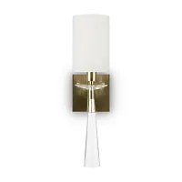 Бра Bianco MOD224WL-01BS Maytoni белый 1 лампа, основание латунь в стиле классический современный 