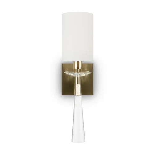 Бра Bianco MOD224WL-01BS Maytoni белый на 1 лампа, основание латунь в стиле классический современный 