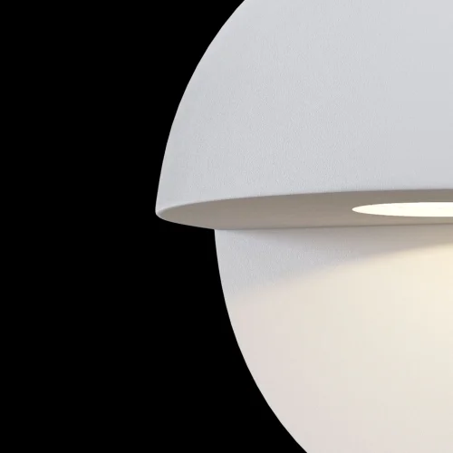 Настенный светильник LED Mezzo O033WL-L7W3K Maytoni уличный IP54 белый 1 лампа, плафон белый в стиле хай-тек LED фото 3
