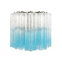 Бра Мурано / Murano 10580W Clear blue LOFT IT синий на 3 лампы, основание бронзовое в стиле современный арт-деко Бра Мурано / Murano 10580W Clear blue LOFT IT синий на 3 лампы, основание бронзовое в стиле современный арт-деко