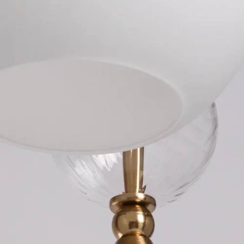 Светильник подвесной Крайс 657013105 MW-Light белый 5 ламп, основание латунь в стиле современный хай-тек каскад шар фото 10