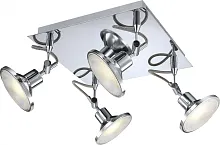 Спот c 4 лампами LED AARON 56953-4P GLOBO белый LED в стиле современный Спот c 4 лампами LED AARON 56953-4P GLOBO белый LED в стиле современный