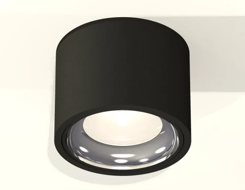 Светильник накладной Techno spot XS7511011 Ambrella light чёрный 1 лампа, основание чёрное в стиле хай-тек современный круглый фото 2