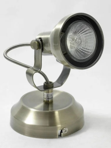 Спот с 1 лампой лофт Colorado GRLSP-9959 Lussole бронзовый GU10 в стиле лофт  фото 2