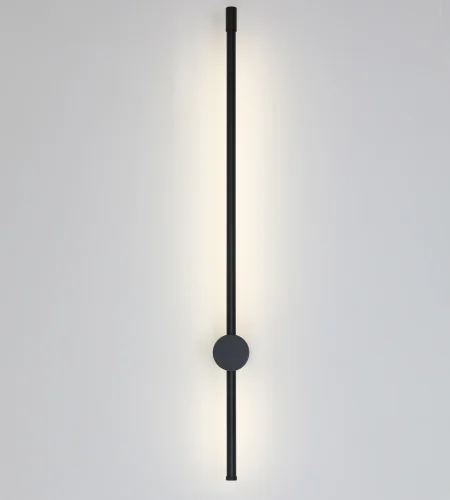 Бра LED Локи 08423-80,19(4000K) Kink Light чёрный на 1 лампа, основание чёрное в стиле минимализм хай-тек современный отражённый свет фото 2