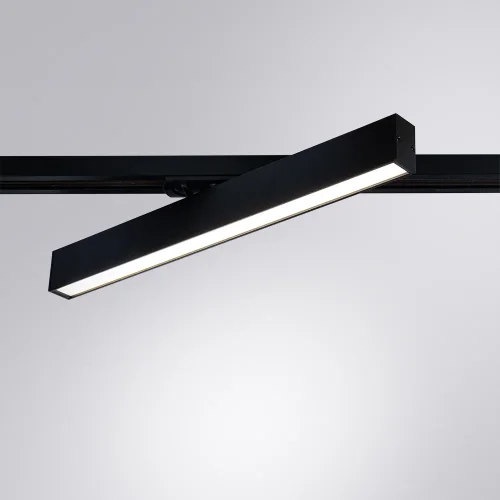 Трековый светильник LED Lineetta A4576PL-1BK Arte Lamp чёрный для шинопроводов серии Lineetta фото 2