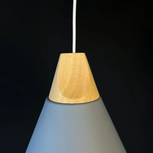 Светильник подвесной XD-B Gray 178214-26 ImperiumLoft серый 1 лампа, основание серое в стиле скандинавский  фото 6