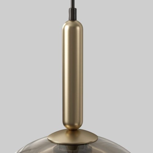Светильник подвесной JOLLY H48 204479-26 ImperiumLoft коричневый 1 лампа, основание латунь в стиле лофт  фото 4