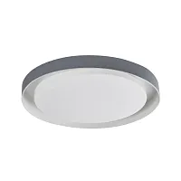 Светильник потолочный LED Vista L 1.13.48 W Arti Lampadari белый на 1 лампу, основание серое в стиле современный 