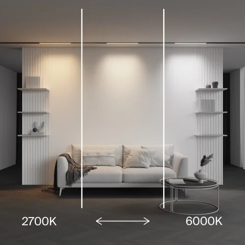 Трековый светильник Базис / Basis Exility X (Эксилити Х) 2700-6000K 12Вт 120° Dim Smart Zigbee TR240-4-12WTW-DSZ-B Maytoni чёрный для шинопроводов серии Трековая система EXILITY X (Эксилити Х) чёрный фото 6