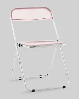 Стул Fold Pink, складной розовый УТ000040856 Stool Group, розовый/пластик, ножки/металл/хром, размеры - *790****