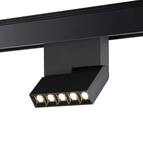 Трековый светильник LED для низковольтного шинопровода Kit 358535 Novotech чёрный для шинопроводов серии Kit чёрный фото 4
