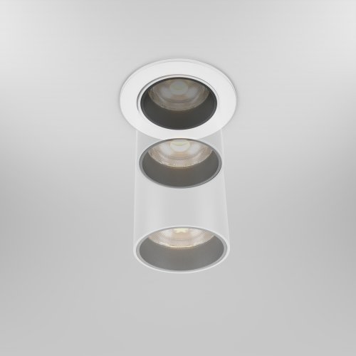 Светильник точечный LED Focus Led DL125-L12-3K-W Maytoni белый на 1 лампу, основание белое в стиле современный хай-тек круглый фото 3