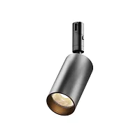 Трековый светильник LED Magnetic track system Flexity TR201-1-15W3K-M-B Maytoni чёрный для шинопроводов серии Magnetic track system Flexity чёрный