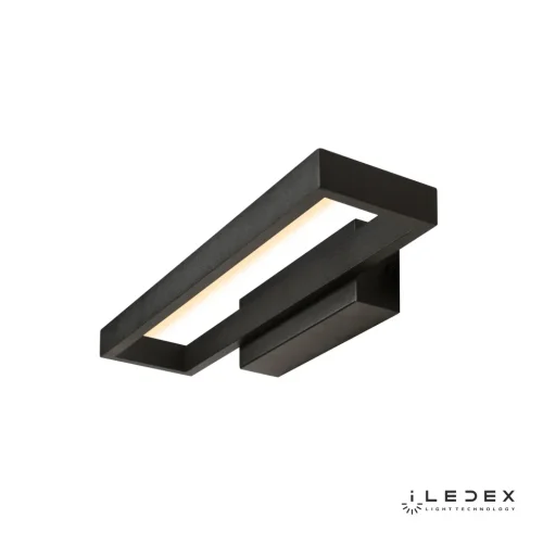 Бра LED Edge X050310 BK iLedex чёрный на 1 лампа, основание чёрное в стиле современный хай-тек  фото 2