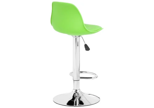 Барный стул Soft 15034 Woodville, зелёный/экокожа, ножки/металл/зелёный, размеры - ***** фото 4