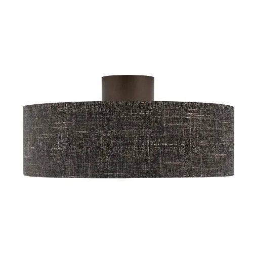 Светильник потолочный Santana M 11658-NW Nowodvorski чёрный на 1 лампу, основание коричневое в стиле лофт фото 4