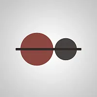 Настенный светильник LIBERTY TWO WALL Red Black 209072-23 ImperiumLoft красный чёрный на 4 лампы, основание чёрное в стиле современный 