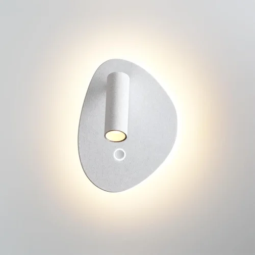 Бра с выключателем Roy 7183/9WL Odeon Light белый на 1 лампу, основание белое в стиле хай-тек для чтения фото 3 Бра с выключателем Roy 7183/9WL Odeon Light белый на 1 лампу, основание белое в стиле хай-тек для чтения фото 3
