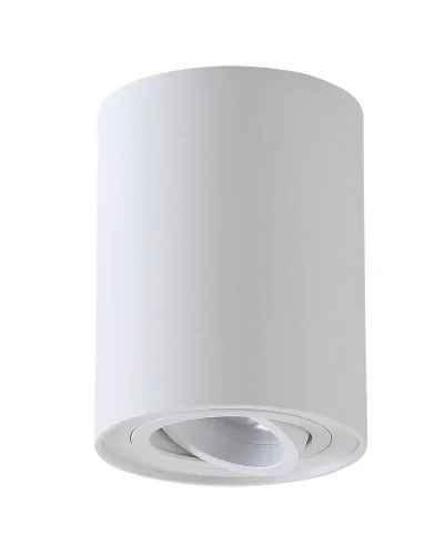 Светильник накладной CLT 410C1 WH Crystal Lux белый 1 лампа, основание белое в стиле современный круглый