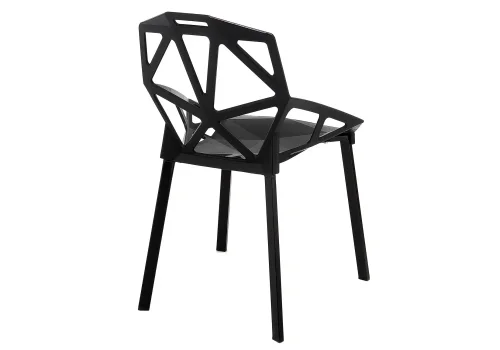 Деревянный стул One PC-015 черный 11697 Woodville, чёрный/, ножки/металл/чёрный, размеры - ****550*560 фото 6
