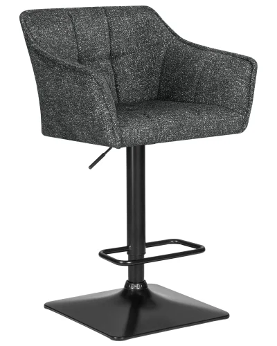 Стул барный набор 2 шт. SET-2 5033-LM RALF, цвет сиденья серый твид (LEO11), цвет основания черный Dobrin, /текстиль, ножки/металл/чёрный, размеры - 900*1120***580*550 фото 2 Стул барный набор 2 шт. SET-2 5033-LM RALF, цвет сиденья серый твид (LEO11), цвет основания черный Dobrin, /текстиль, ножки/металл/чёрный, размеры - 900*1120***580*550 фото 2