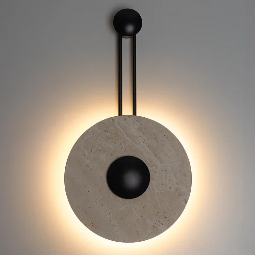 Бра LED Mares CL246013 Citilux бежевый на 1 лампу, основание бежевое чёрное в стиле лофт кантри отражённый свет фото 3 Бра LED Mares CL246013 Citilux бежевый на 1 лампу, основание бежевое чёрное в стиле лофт кантри отражённый свет фото 3