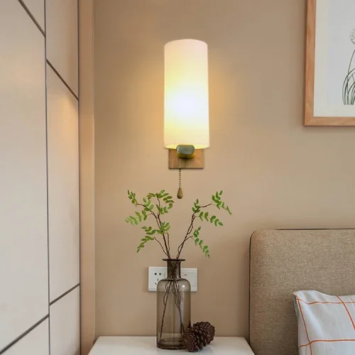 Настенный светильник (Бра) LUCIA 155038-60 ImperiumLoft белый на 1 лампу, основание бежевое коричневое в стиле современный фото 4