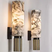 Бра Van der Straeten Applique Lucy N 505 73801-22 ImperiumLoft белый на 1 лампу, основание золотое в стиле арт-деко современный 
