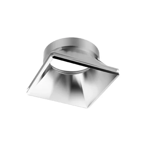 Рефлектор для встраиваемого светильника DYNAMIC REFLECTOR SQUARE FIXED CH Ideal Lux на 1 , основание хром в стиле 