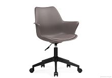 Компьютерное кресло Tulin dark grey / black 15710 Woodville, серый/экокожа, ножки/пластик/чёрный, размеры - *910***600*600