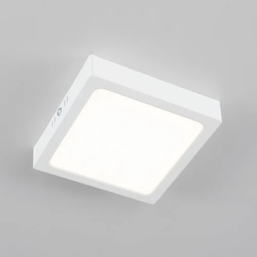 Светильник накладной LED Галс CL55K16N Citilux белый 1 лампа, основание белое в стиле современный квадратный фото 3