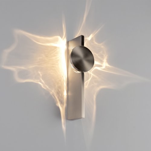 Бра ЛЕД Флэйм / Flame 10452W Nickel LOFT IT никель на 1 лампу, основание никель в стиле хай-тек отражённый свет Бра ЛЕД Флэйм / Flame 10452W Nickel LOFT IT никель на 1 лампу, основание никель в стиле хай-тек отражённый свет