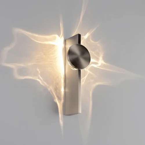 Бра ЛЕД Флэйм / Flame 10452W Nickel LOFT IT никель на 1 лампу, основание никель в стиле хай-тек отражённый свет Бра ЛЕД Флэйм / Flame 10452W Nickel LOFT IT никель на 1 лампу, основание никель в стиле хай-тек отражённый свет