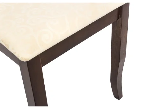 Стул Robin cappuccino 1580 Woodville, бежевый/ткань, ножки/массив гевеи дерево/коричневый капучино, размеры - ****430*530 фото 9 Стул Robin cappuccino 1580 Woodville, бежевый/ткань, ножки/массив гевеи дерево/коричневый капучино, размеры - ****430*530 фото 9