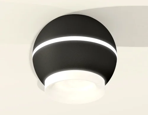 Светильник накладной Techno spot XS1102041 Ambrella light чёрный 1 лампа, основание чёрное в стиле современный круглый фото 2
