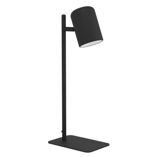 Настольная лампа офисная Ceppino 98855 Eglo чёрная 1 лампа, основание чёрное металл в стиле современный 