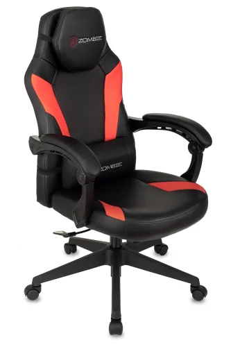 Кресло игровое Zombie Defender черный/красный эко.кожа УТ000036635 Stool Group, чёрный/экокожа, ножки/пластик/чёрный, размеры - ***** фото 10