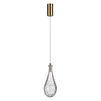 Светильник подвесной Braid 7147/5L Odeon Light прозрачный на 1 лампу, основание бронзовое в стиле классический современный выдувное Светильник подвесной Braid 7147/5L Odeon Light прозрачный на 1 лампу, основание бронзовое в стиле классический современный выдувное