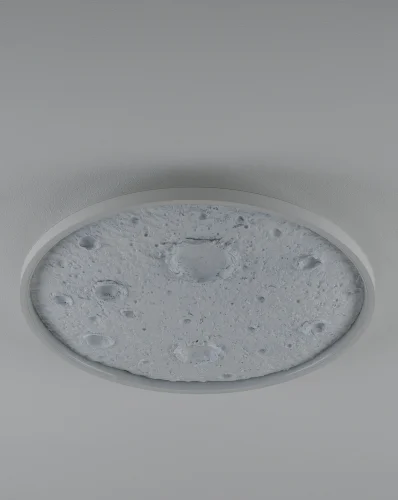 Светильник потолочный LED Spatial V11658-CL Moderli белый на 1 лампу, основание белое в стиле современный фото 2