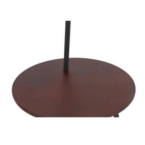 Торшер со столиком Menola SLE302.415.01 ST-Luce со столиком бежевый 1 лампа, основание чёрное коричневое в стиле современный
 фото 3