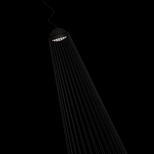 Светильник подвесной LED Beam 10292/C Black LOFT IT чёрный 1 лампа, основание чёрное в стиле   фото 4