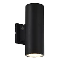 Настенный светильник LED уличный Tubo SL9530.411.01 ST-Luce уличный IP65 чёрный на 1 лампу, плафон чёрный в стиле хай-тек современный LED