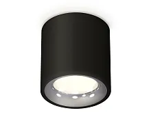Светильник накладной Techno spot XS7532022 Ambrella light чёрный 1 лампа, основание чёрное в стиле хай-тек современный круглый