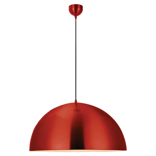 Светильник подвесной лофт LSP-9654 Lussole красный 1 лампа, основание красное в стиле лофт  фото 2
